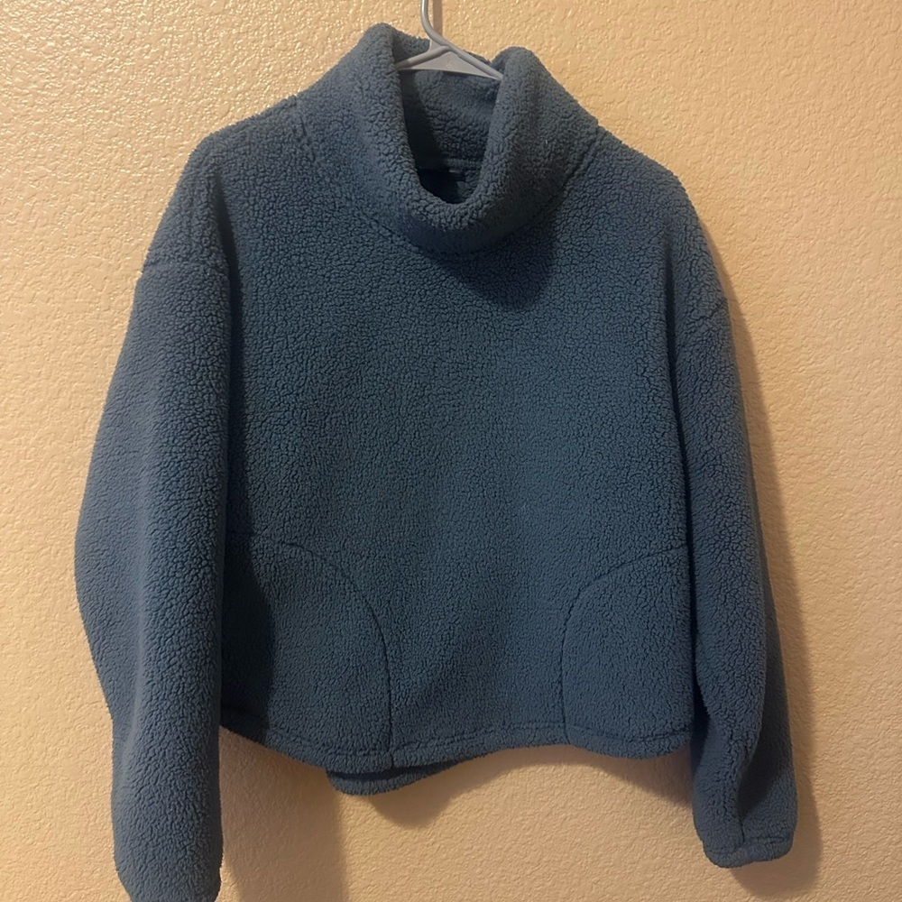 All in Motion Dark Blue Women's Cowl Neck Sweater